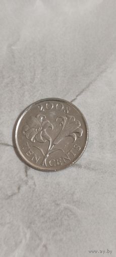 Бермуды 10 цент 2008