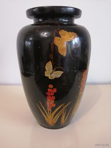 Ваза. Папье маше. Вьетнам времен СССР. Редкая.Смотрите все фото