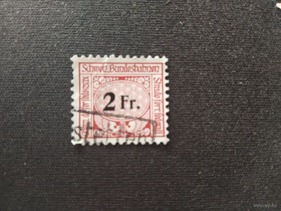 Швейцария  1902 Швейцарские федеральные   ж/дороги