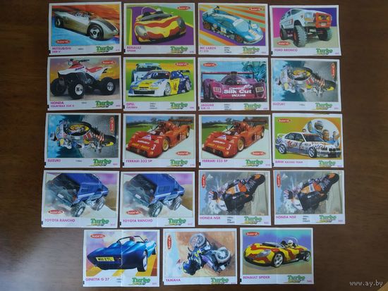 Вкладыши Турбо TURBO Sport (471-540) Цена за лот 19шт