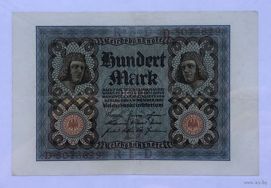 100 марок 1920