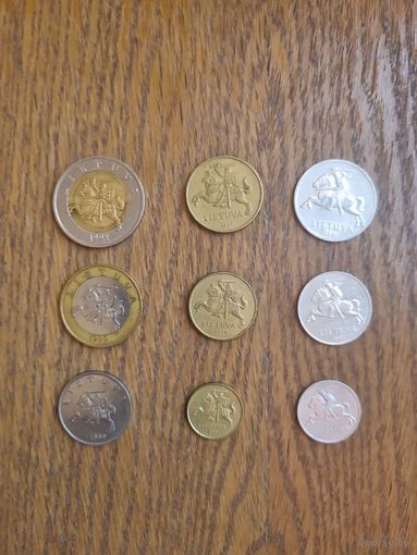 Монеты Литвы.
