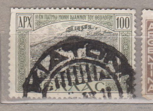 Греция 1947 год  лот 12 штамп KIATON город Кьятон