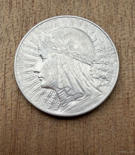 5 злотых 1933 г.  Польша.   Ядвига.  СЕРЕБРО.  2.
