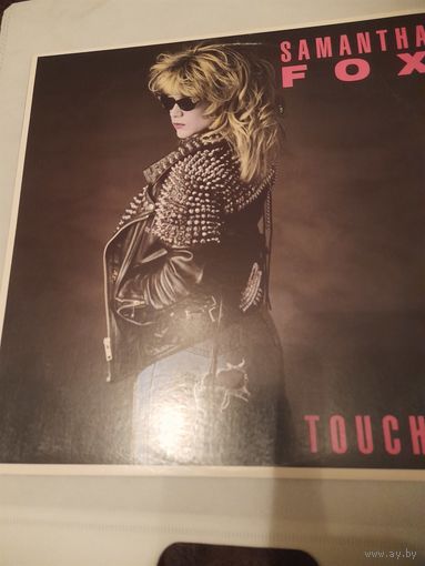 SAMANTHA FOX " TOUCH ME" 1986 LP JAPAN JIVE 1012 1J  -NM/NM