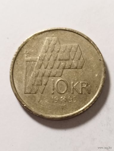 Норвегия 10 крон 1995