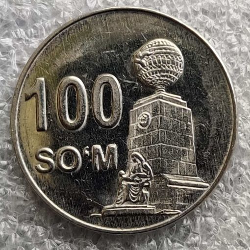 Узбекистан 100 сумов  2018 г.  (3)