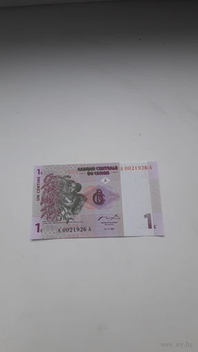 КОНГО 1 сантим 1997 год