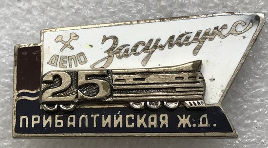 25 ЛЕТ ДЕПО ЗАСУЛАУКС ПРИБАЛТИЙСКАЯ ЖД