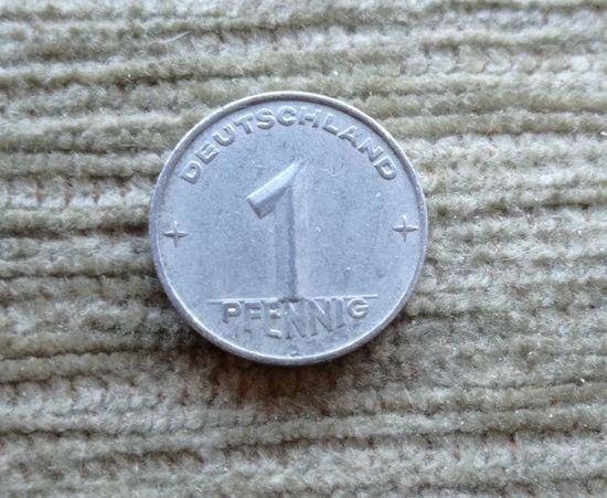 Werty71 Германия ГДР 1 пфенниг 1952 А