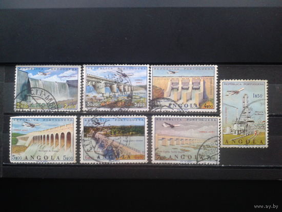 Ангола, колония Португалии, 1965. Плотины и дамбы