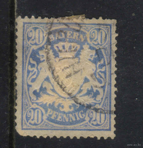 Германия Бавария Кор 1888 Герб Стандарт #57
