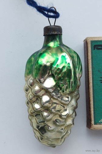 Ёлочная игрушка. Шишка. Е-57.
