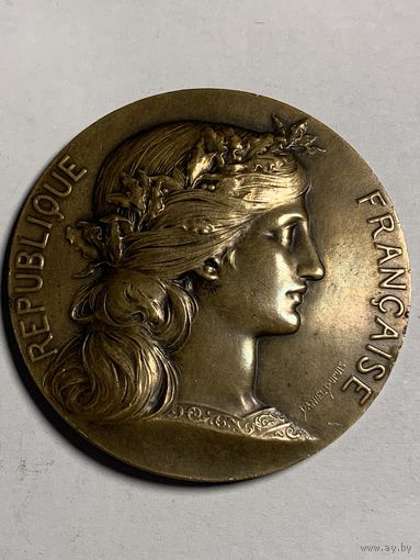 Медаль приз за стрельбу, Министерство войны. Франция