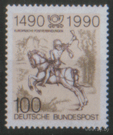 ФРГ. М. 1443. 1990. Европейская почта. ЧиСт.
