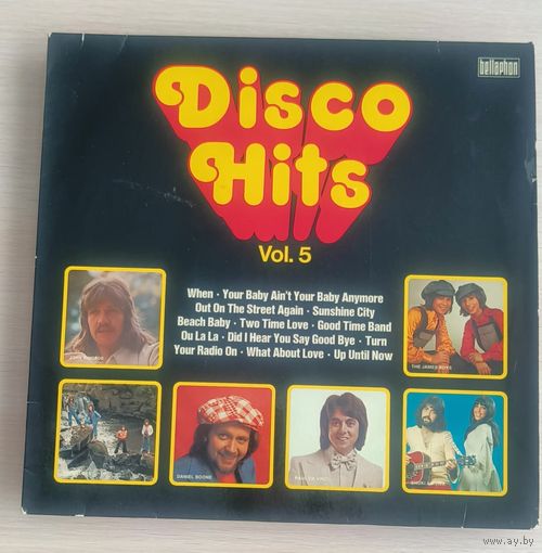 Пластинка disco hits vol.5