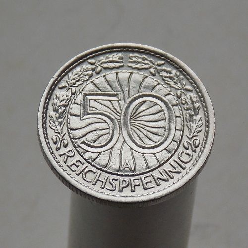 Германия 50  пфеннигов 1936 A