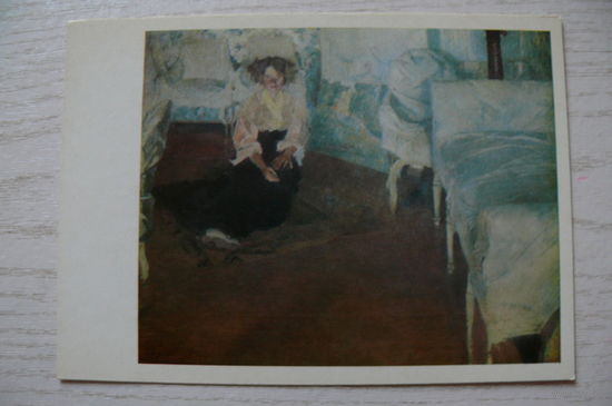 Бродский И., Портрет Людмилы Бурлюк; 1983, чистая.