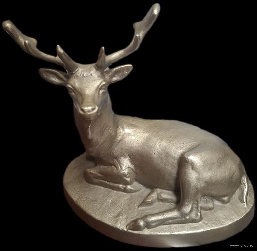 Статуэтка Оленя, металл.