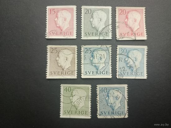 Швеция 1951-1957. Король Швеции Густав VI Адольф