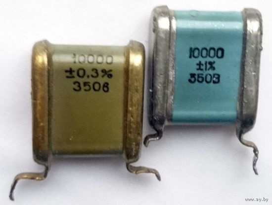 Конденсатор СГМ-3Б СГМ3Б 10000 пф 1% 0,3% 500В за 2 ШТ