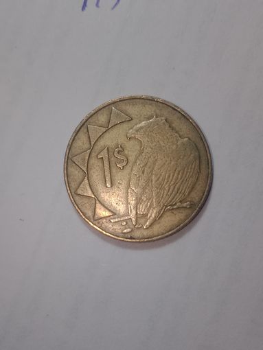 Намибия 1 доллар  1998 года .