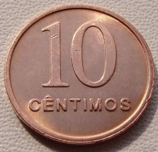 Ангола. 10 сентимо 1999 год KM#95