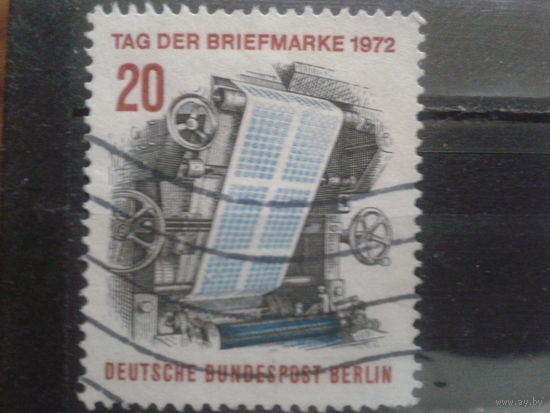Берлин 1972 День марки Михель-0,4 евро гаш