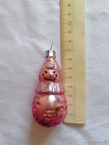 Ёлочная игрушка ПЕТРУШКА СССР 0075