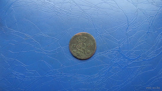 1 грош 1767                                                                                                                 (3438)