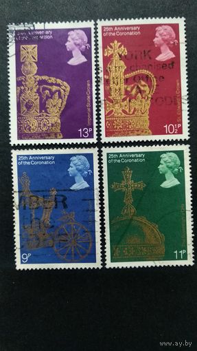 Великобритания\90в\ 1978 королева. корона
