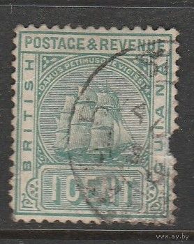 Британская Гвиана 1с 1889-1907гг