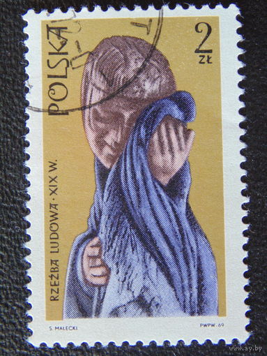 Польша 1969г. Искусство.