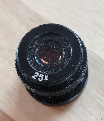 Объектив 25x к микроскопу микрометр неизвестный объектив 25х
