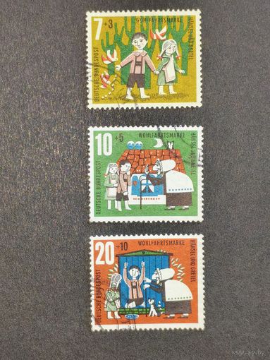 Германия 1961. Благотворительные марки
