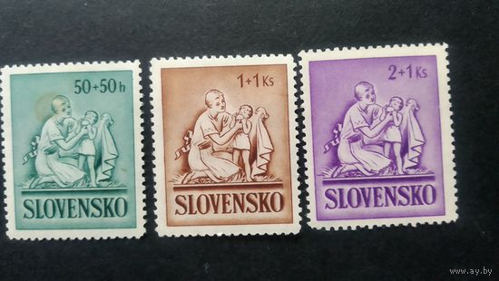 Словакия 1941 помощь детям\235фк\
