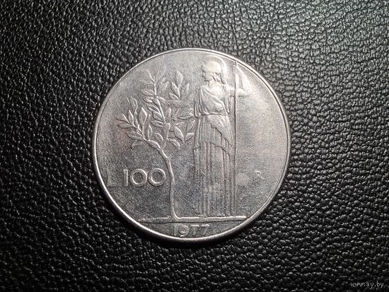 Италия 100 лир 1977