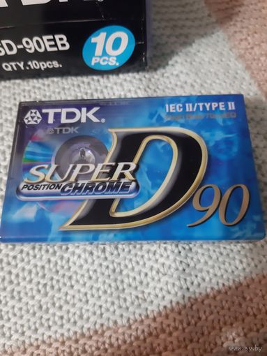Кассета TDK SUPER CHROME D90.