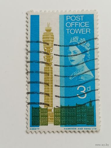 Великобритания 1965. Открытие Почтовой башни в Лондоне