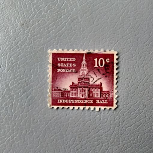 Марка США 1956 год Индепендес-холл