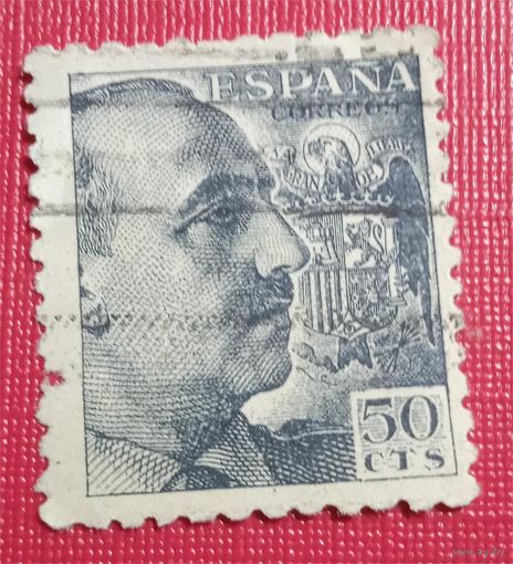 Лот 206 Испания (1940) Генерал Франко ES849A