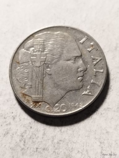 Италия 20 сентизим 1942