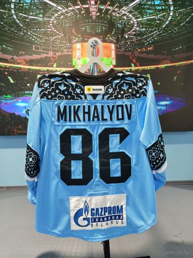 Свитер хоккейный игровой #86 MIKHALYOV с матча 22.12.2024 в г.Ташкенте