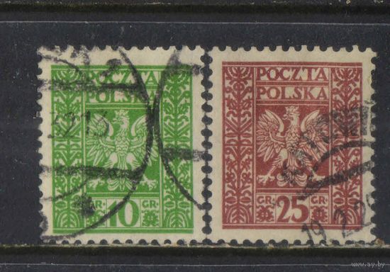 Польша Респ 1928 Герб Стандарт #262-3