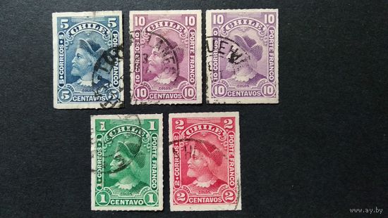 Чили\279с\ 1900 Колумб Стандарт.