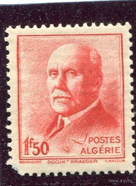 Французский Алжир. Маршал Филипп Петен