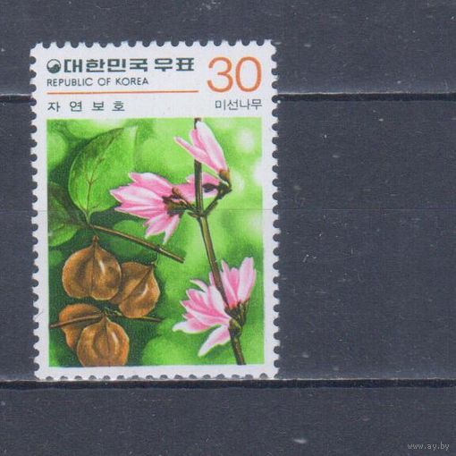 [2438] Корея Южная 1980. Флора.Цветы. MNH
