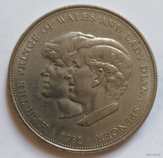 25 пенсов 1981 свадебные