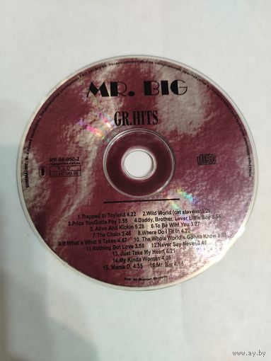 Mr. Big. CD диск без футляра. Читается.