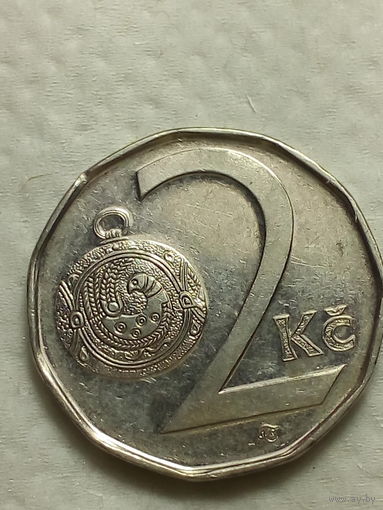 2 кроны Чехия 2009 год